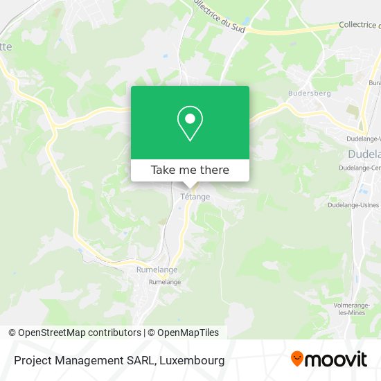 Project Management SARL map