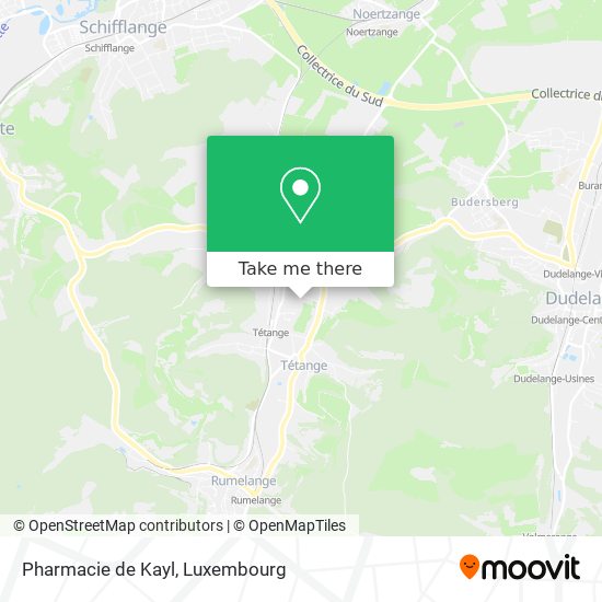 Pharmacie de Kayl map