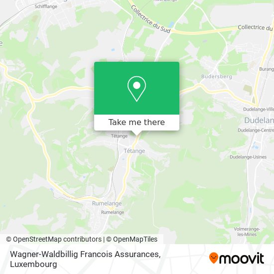 Wagner-Waldbillig Francois Assurances map
