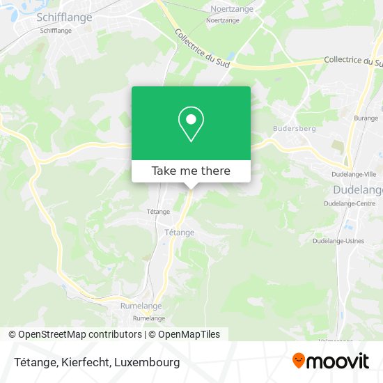 Tétange, Kierfecht map