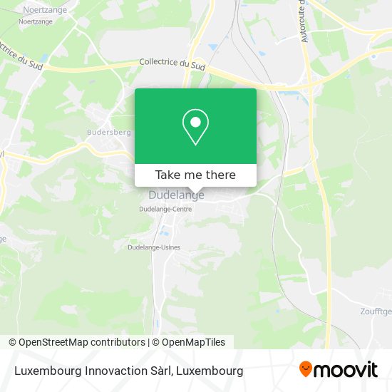 Luxembourg Innovaction Sàrl map