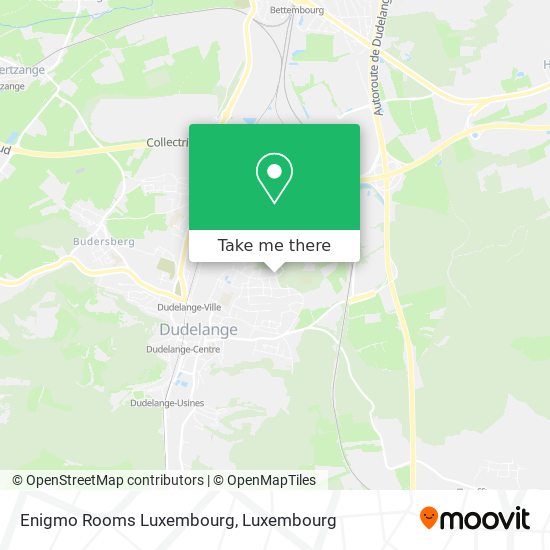 Enigmo Rooms Luxembourg map