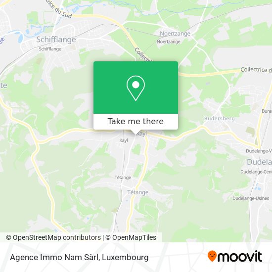 Agence Immo Nam Sàrl map