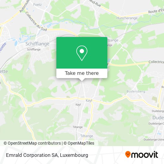 Emrald Corporation SA map