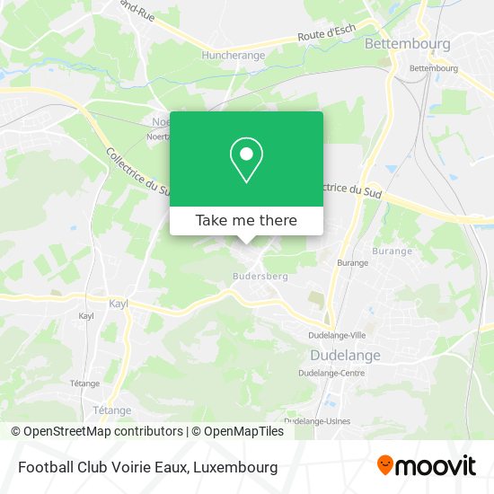 Football Club Voirie Eaux map