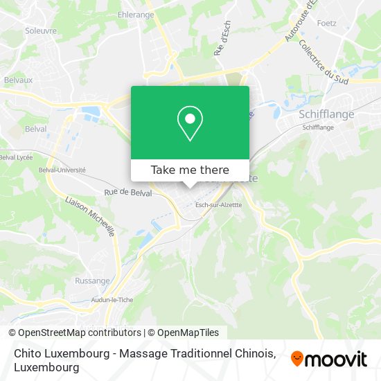 Chito Luxembourg - Massage Traditionnel Chinois map