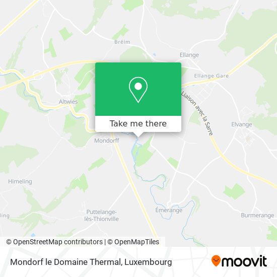 Mondorf le Domaine Thermal map