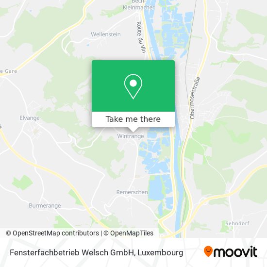 Fensterfachbetrieb Welsch GmbH map
