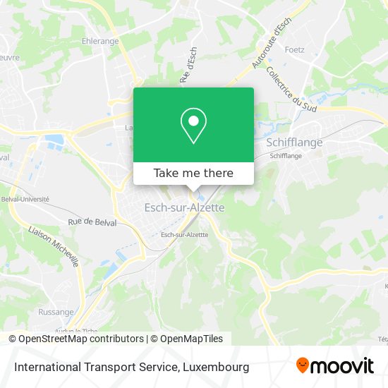 International Transport Service Karte