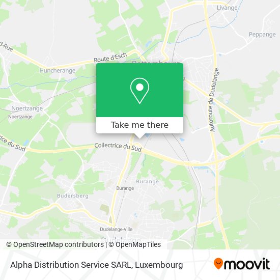 Alpha Distribution Service SARL map