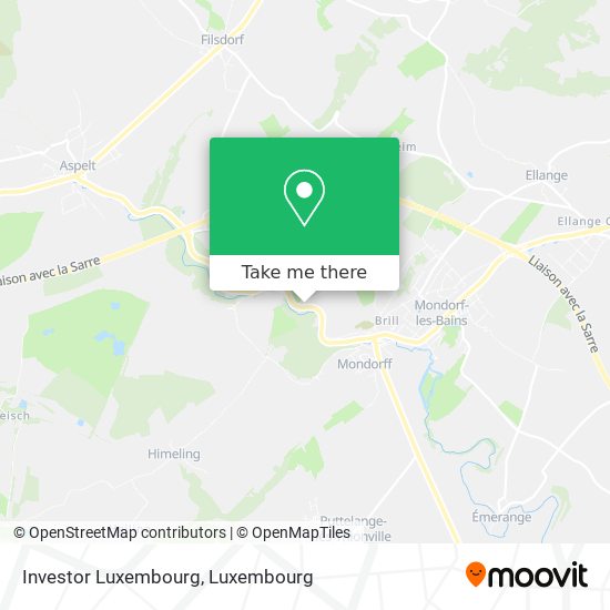 Investor Luxembourg map