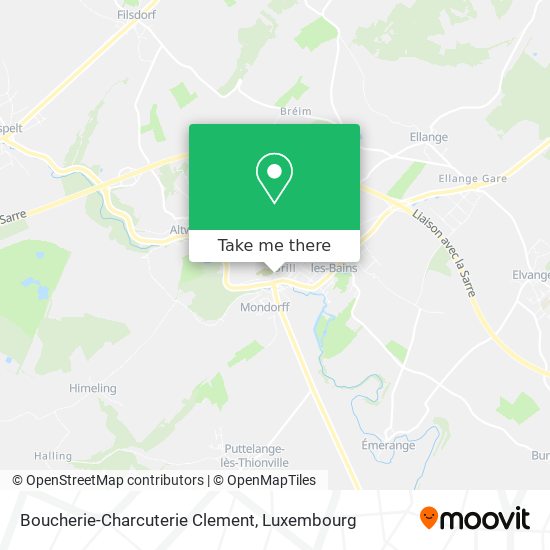 Boucherie-Charcuterie Clement map