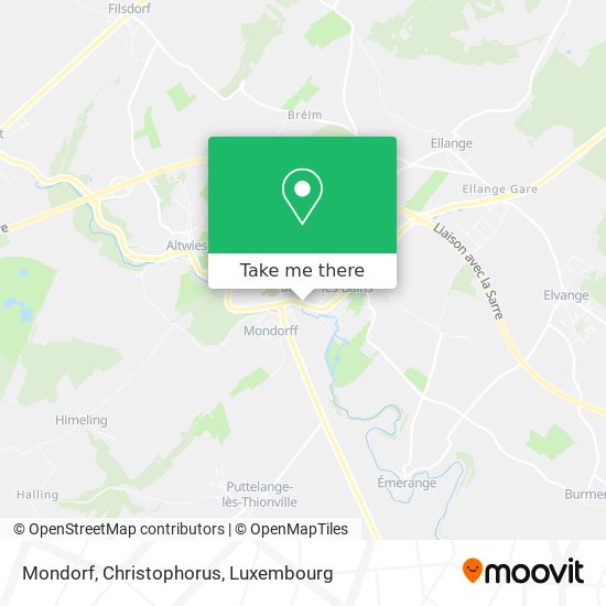 Mondorf, Christophorus map