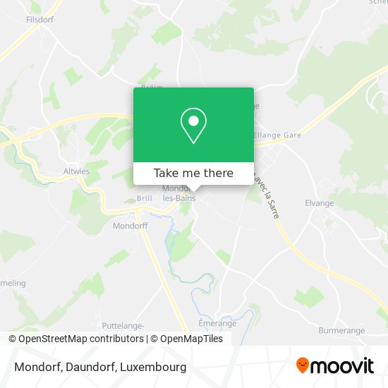 Mondorf, Daundorf map