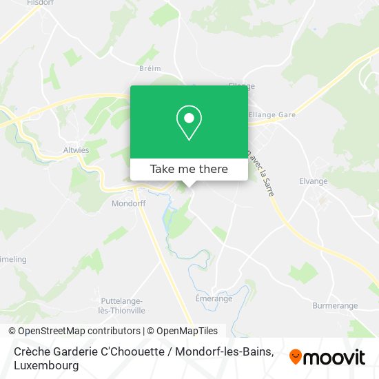 Crèche Garderie C'Choouette / Mondorf-les-Bains map