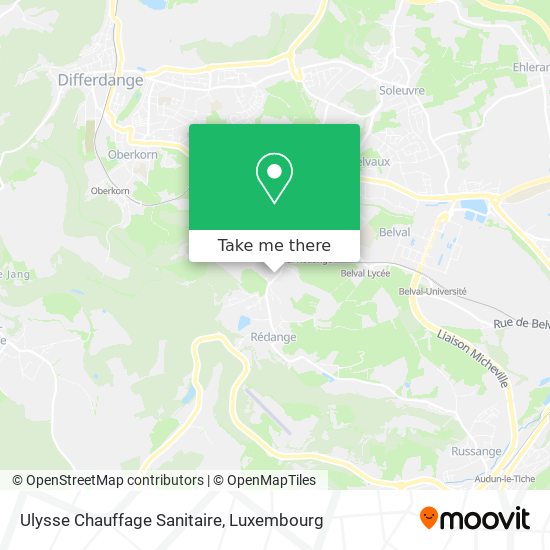 Ulysse Chauffage Sanitaire map