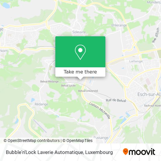 Bubble'n'Lock Laverie Automatique map