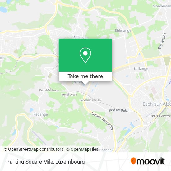 Parking Square Mile map