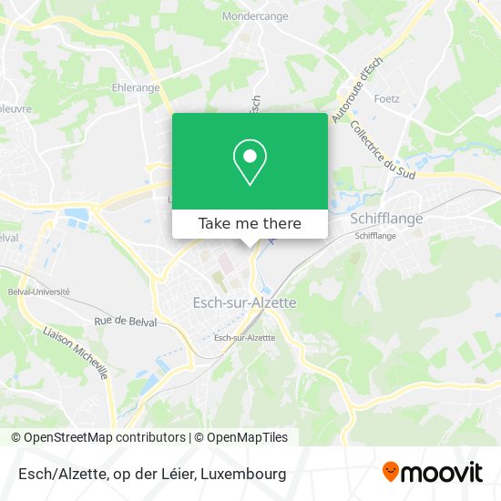 Esch/Alzette, op der Léier map