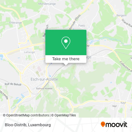 Bloo-Distrib map