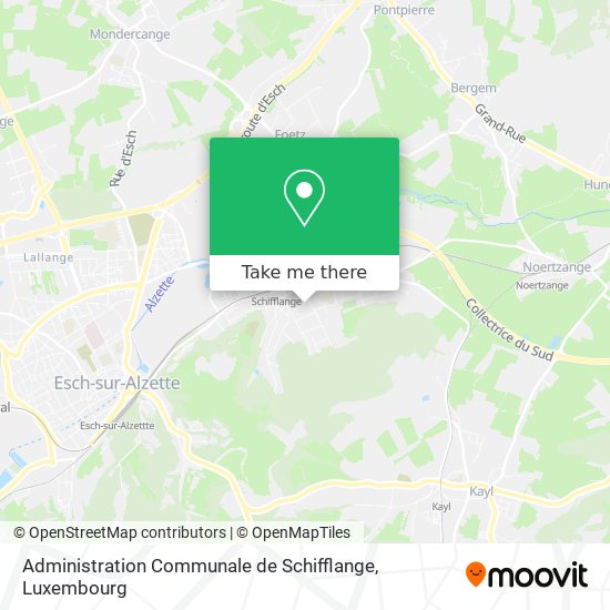 Administration Communale de Schifflange map