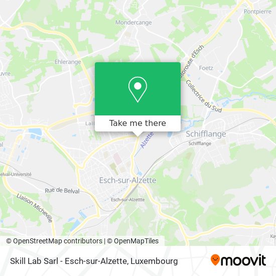 Skill Lab Sarl - Esch-sur-Alzette Karte
