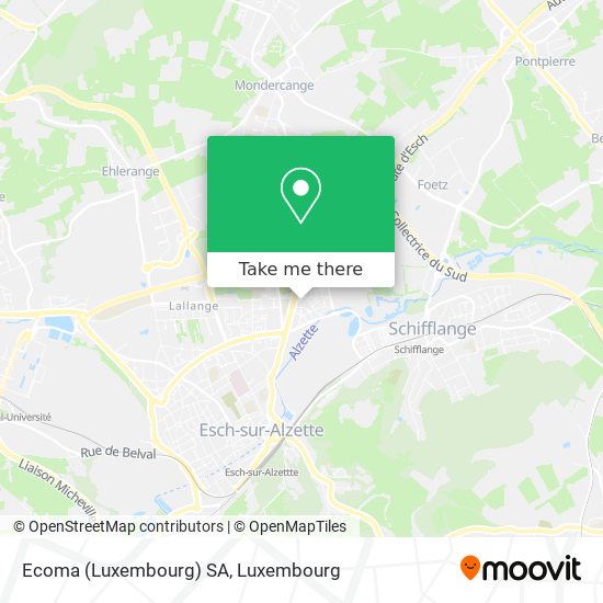 Ecoma (Luxembourg) SA Karte