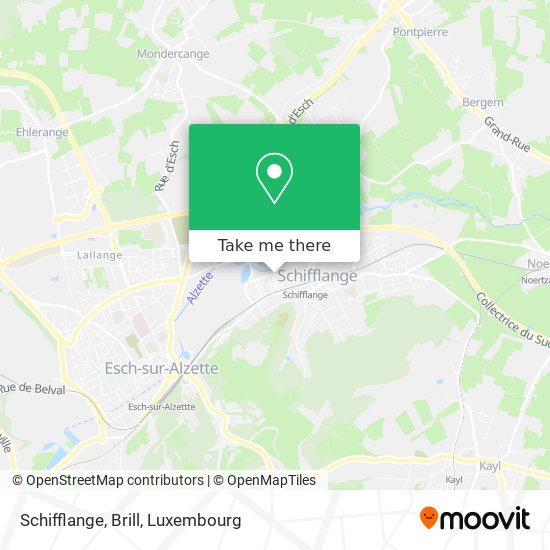Schifflange, Brill map