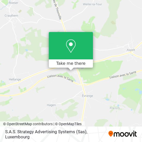 S.A.S. Strategy Advertising Systems (Sas) map