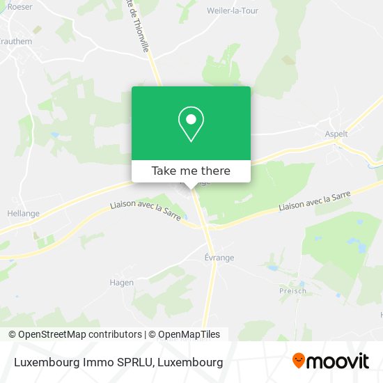 Luxembourg Immo SPRLU map