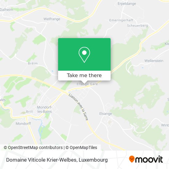 Domaine Viticole Krier-Welbes map