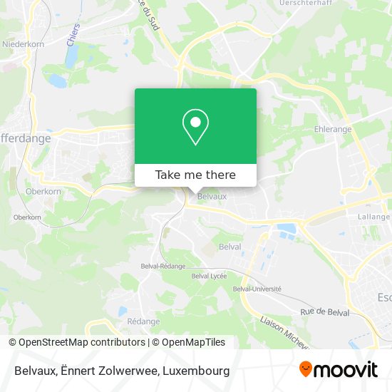 Belvaux, Ënnert Zolwerwee map