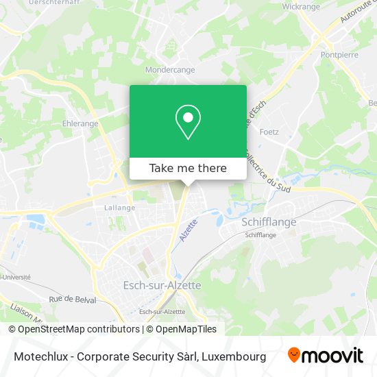 Motechlux - Corporate Security Sàrl map