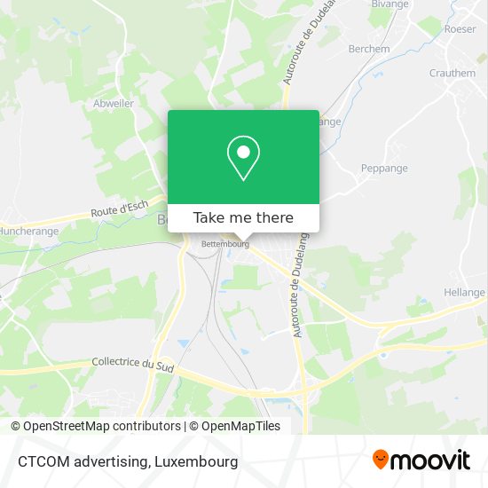 CTCOM advertising map
