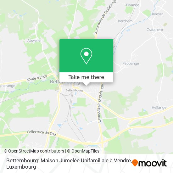 Bettembourg: Maison Jumelée Unifamiliale à Vendre map