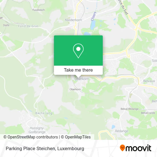 Parking Place Steichen map