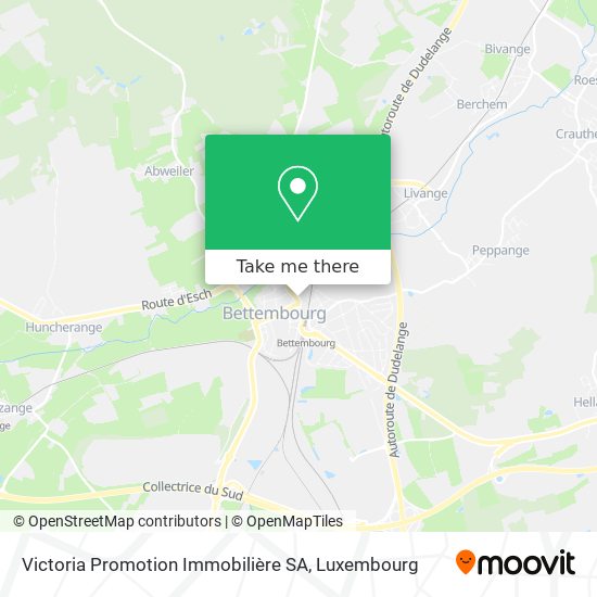 Victoria Promotion Immobilière SA Karte