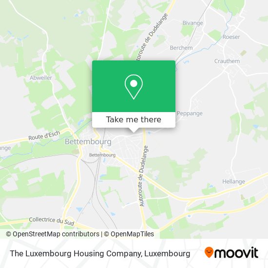 The Luxembourg Housing Company map