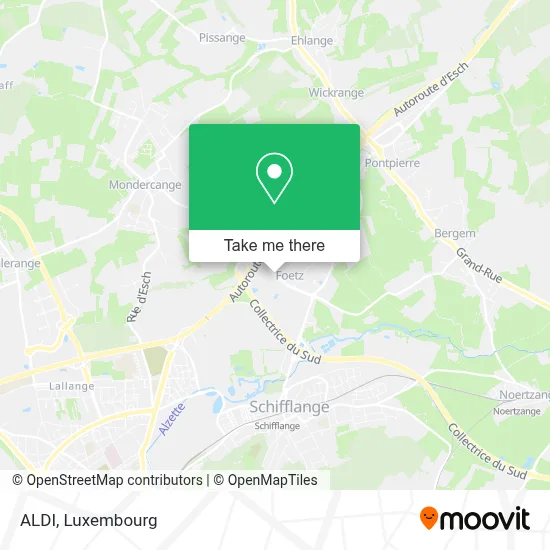 ALDI map