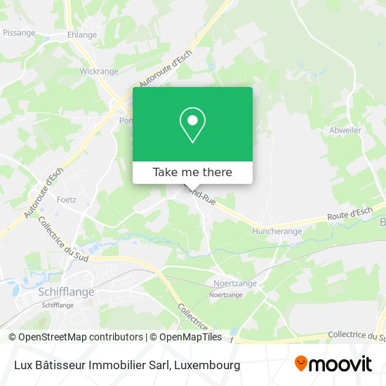 Lux Bâtisseur Immobilier Sarl map