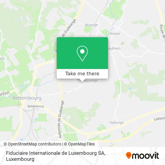 Fiduciaire Internationale de Luxembourg SA map