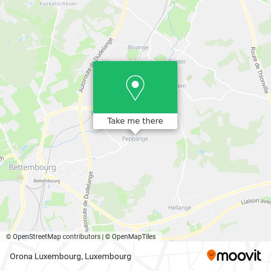 Orona Luxembourg map