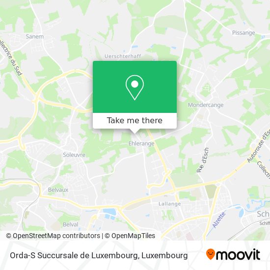 Orda-S Succursale de Luxembourg map