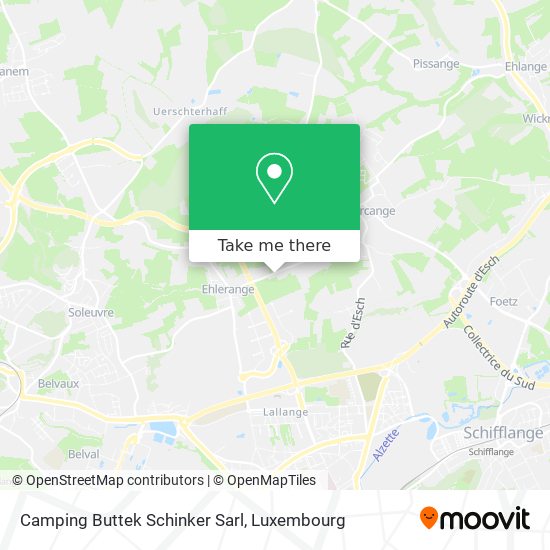 Camping Buttek Schinker Sarl map