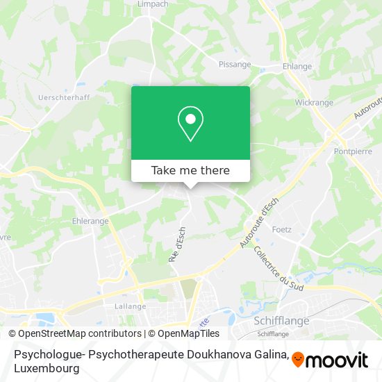 Psychologue- Psychotherapeute Doukhanova Galina map