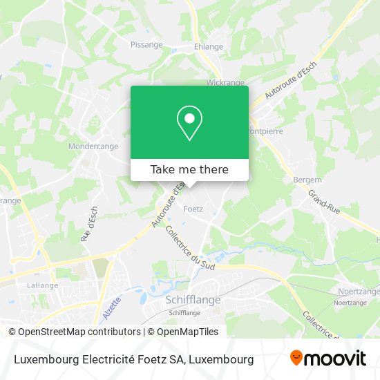 Luxembourg Electricité Foetz SA map