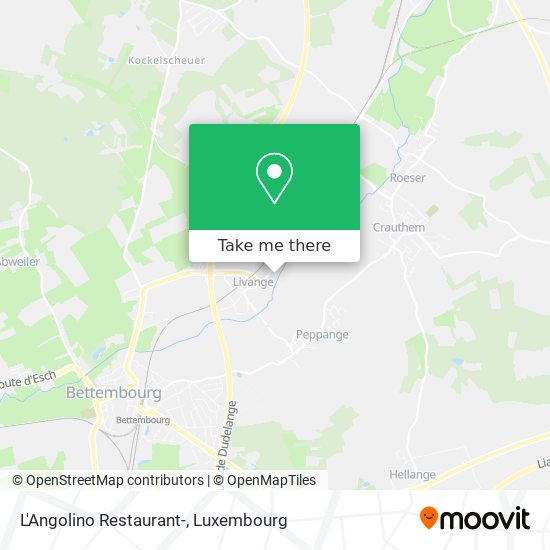 L'Angolino Restaurant- map