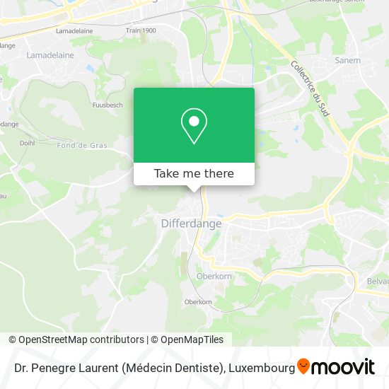 Dr. Penegre Laurent (Médecin Dentiste) map