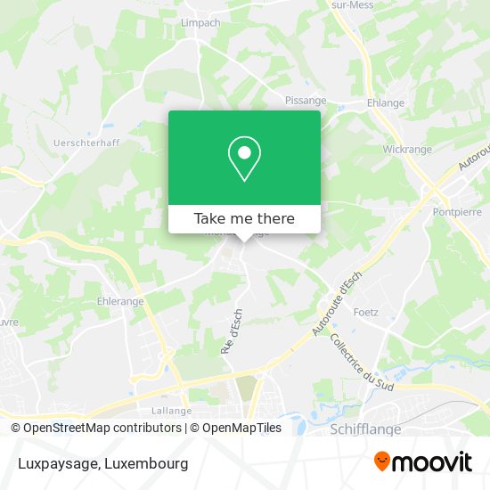 Luxpaysage map