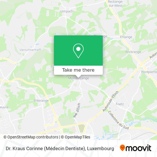 Dr. Kraus Corinne (Médecin Dentiste) map